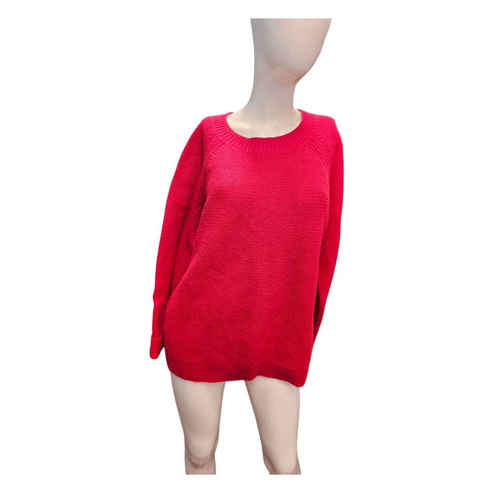 Talbots Red Sweater Womens Size XL - Picture 1 of 8